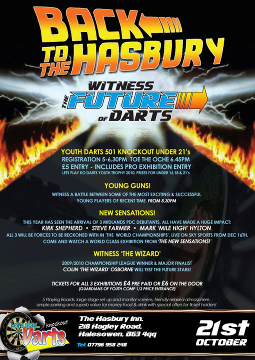 Another Darts Knockout Flyer